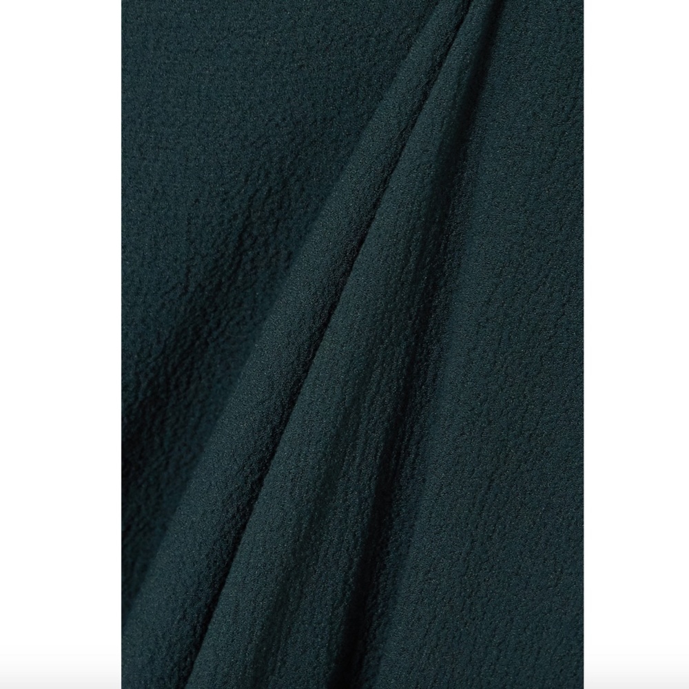 New Vince Ruched Crepe Midi Skirt - Picture 10 of 10